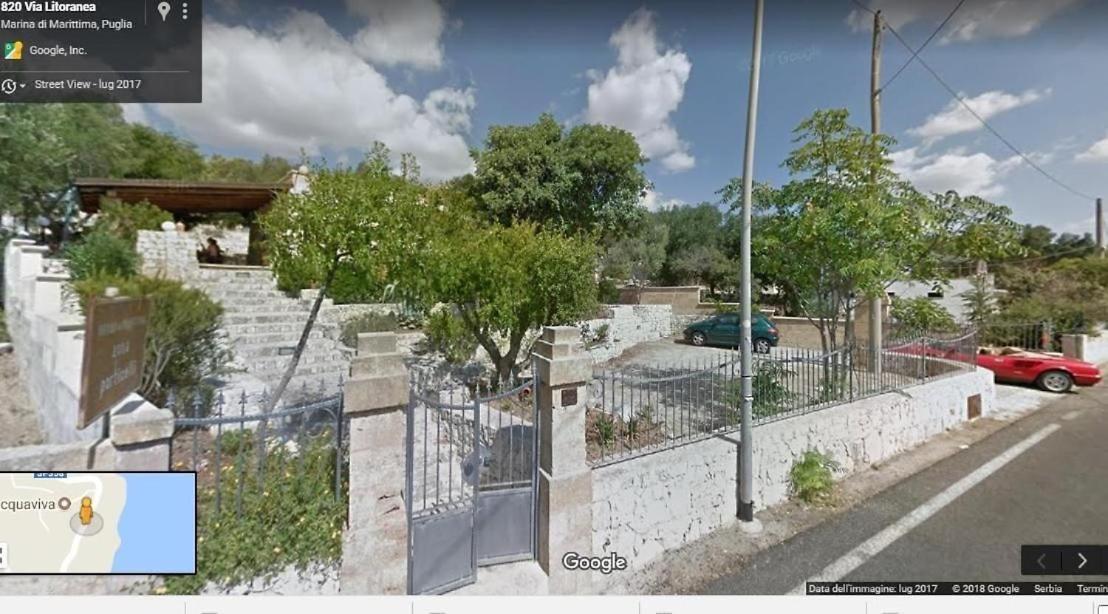 Villetta Dagre Fronte Mare Marittima Εξωτερικό φωτογραφία